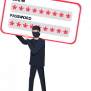 masked password credential attacker